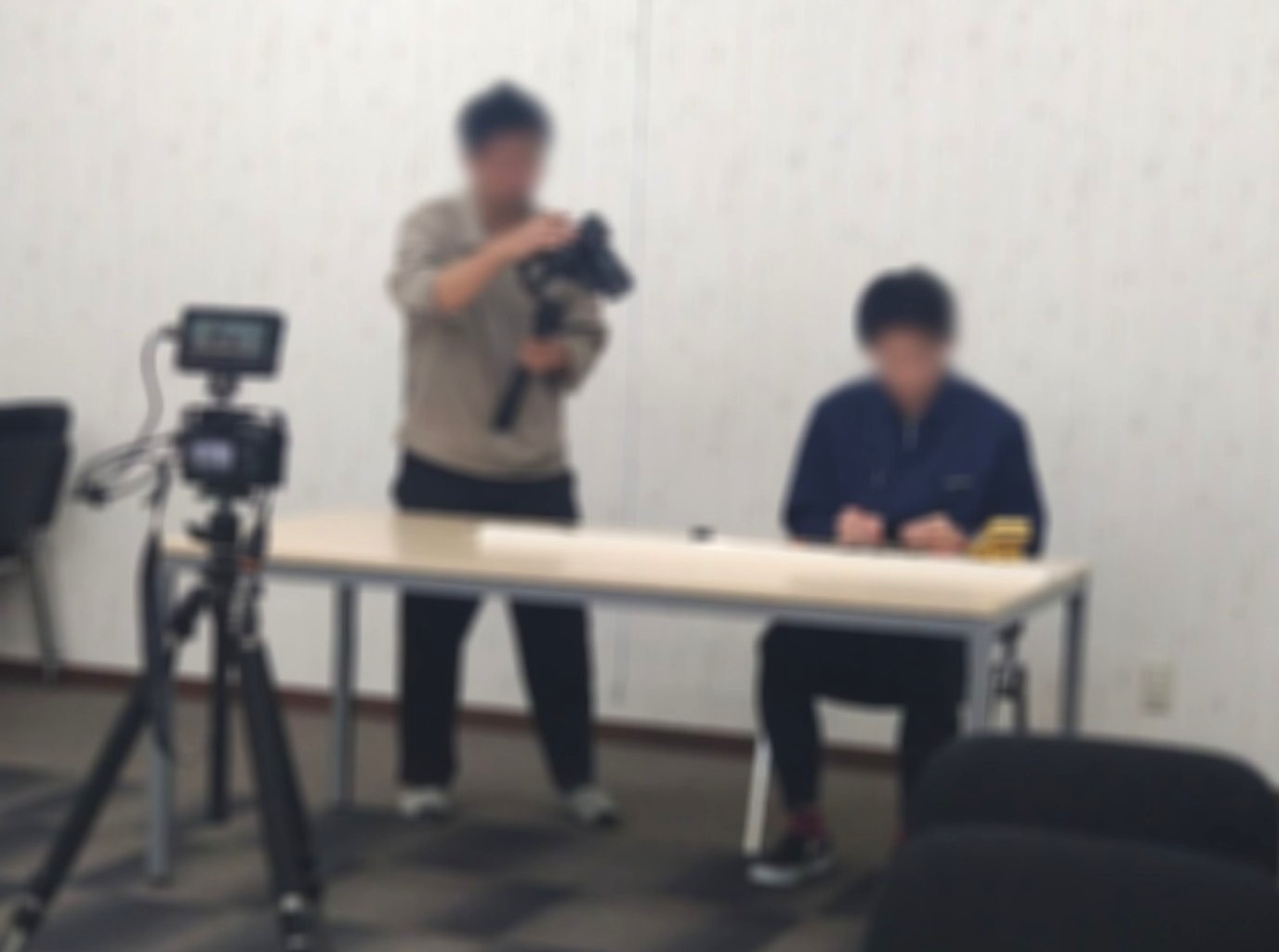 企業動画制作、進行中！